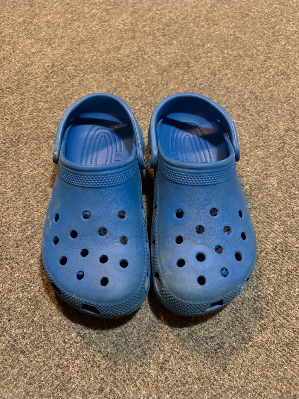 CROCS Kids Blue Classic Clogs